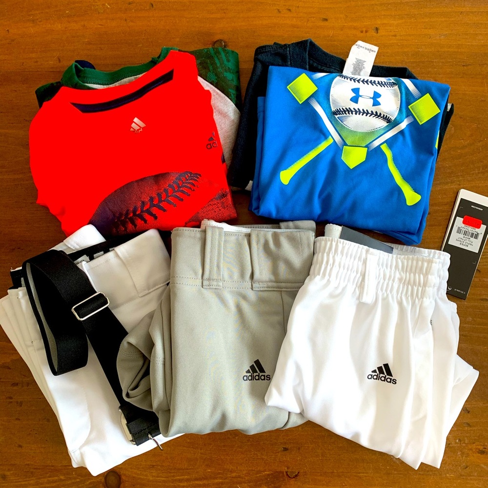 YOUTH BASEBALL ADIDAS & NIKE BUNDLE!! Youth Small